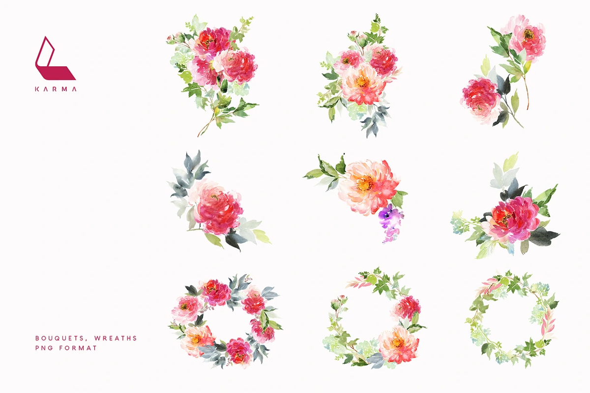 Italian Summer Watercolor Bundle, an Illustration by Karma (Photo 37 of 37)