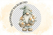 Whimsical Spring Gnome Clipart Bundl, an Illustration by SVGArt (Thumbnail 6 of 9)