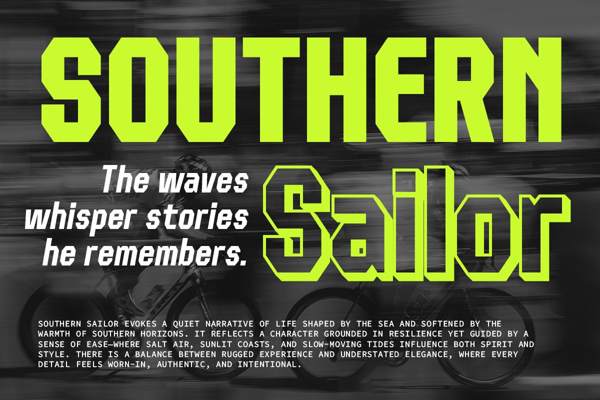 Forluten, a Sans Serif Font by Alpha Bento (Photo 10 of 10)