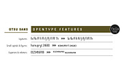 Otsu Sans, a Sans Serif Font by TeGeType foundry (Thumbnail 4 of 5)