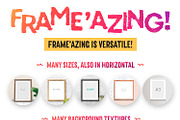 Frame'azing! 100+ Poster Mockups, a Product Mockup by Frisk Shop (Thumbnail 3 of 15)