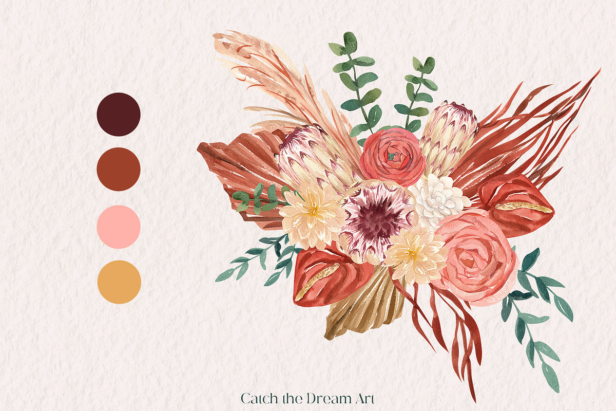 WILD BOHEME Wedding Creator, a Decorative Illustration by Catch the Dream Art (Photo 17 of 20)