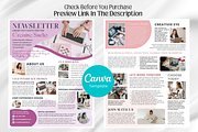 Canva Business Newsletter Templates, an Email Template by PixelCraft (Thumbnail 2 of 16)