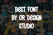 Spray Skatego - Urban Graffiti Font, a Sans Serif Font by QR Design Studio (Thumbnail 3 of 6)