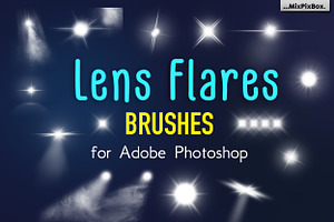 Lens Flare Brushes for Adobe PS