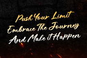 Storm Wraith, a Handwritten Font by Letterara (Thumbnail 2 of 10)