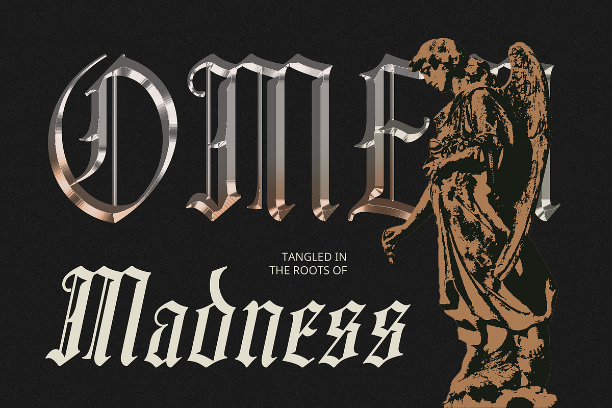 Cambrine – Blackletter Font, a Blackletter Font by Craft Supply Co. (Photo 4 of 8)