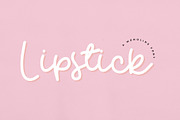 Lipstick, a Script Font by Paul Hewitt (Thumbnail 5 of 7)