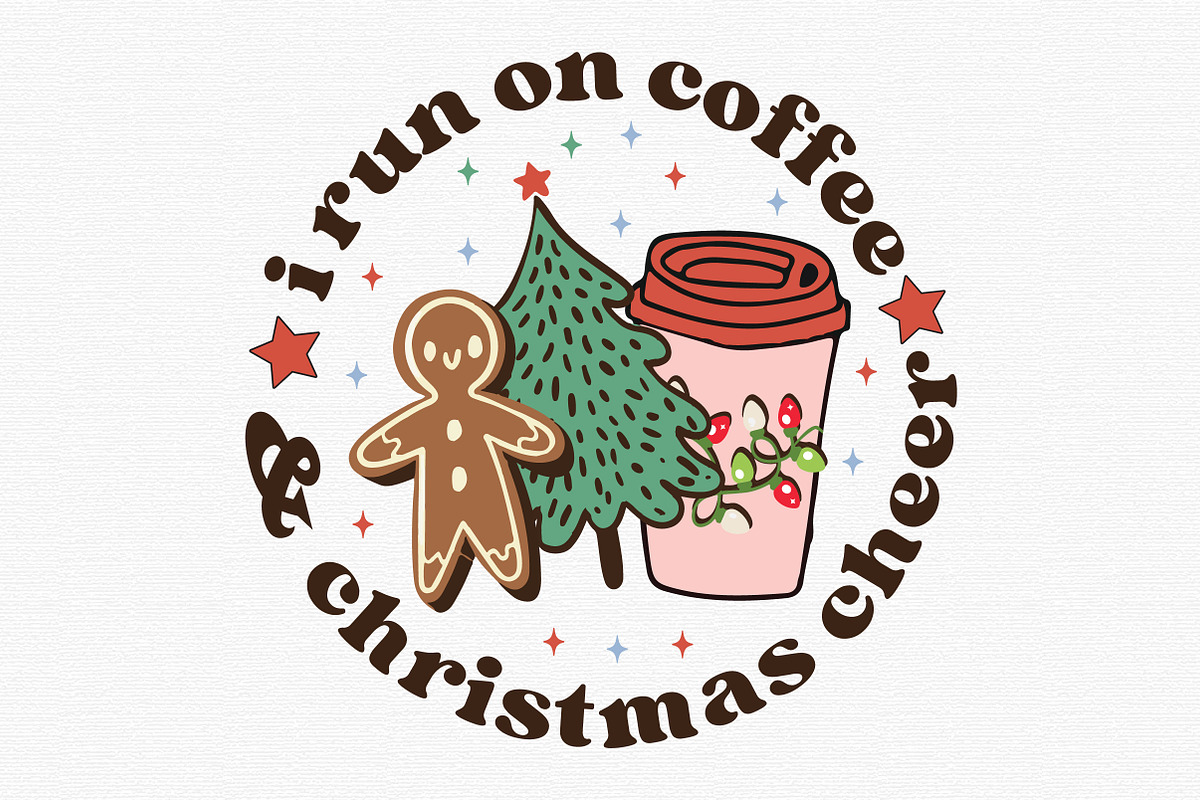 Christmas Coffee Quotes Bundle, a Graphic by Sublimation Artist, image size:1200x800