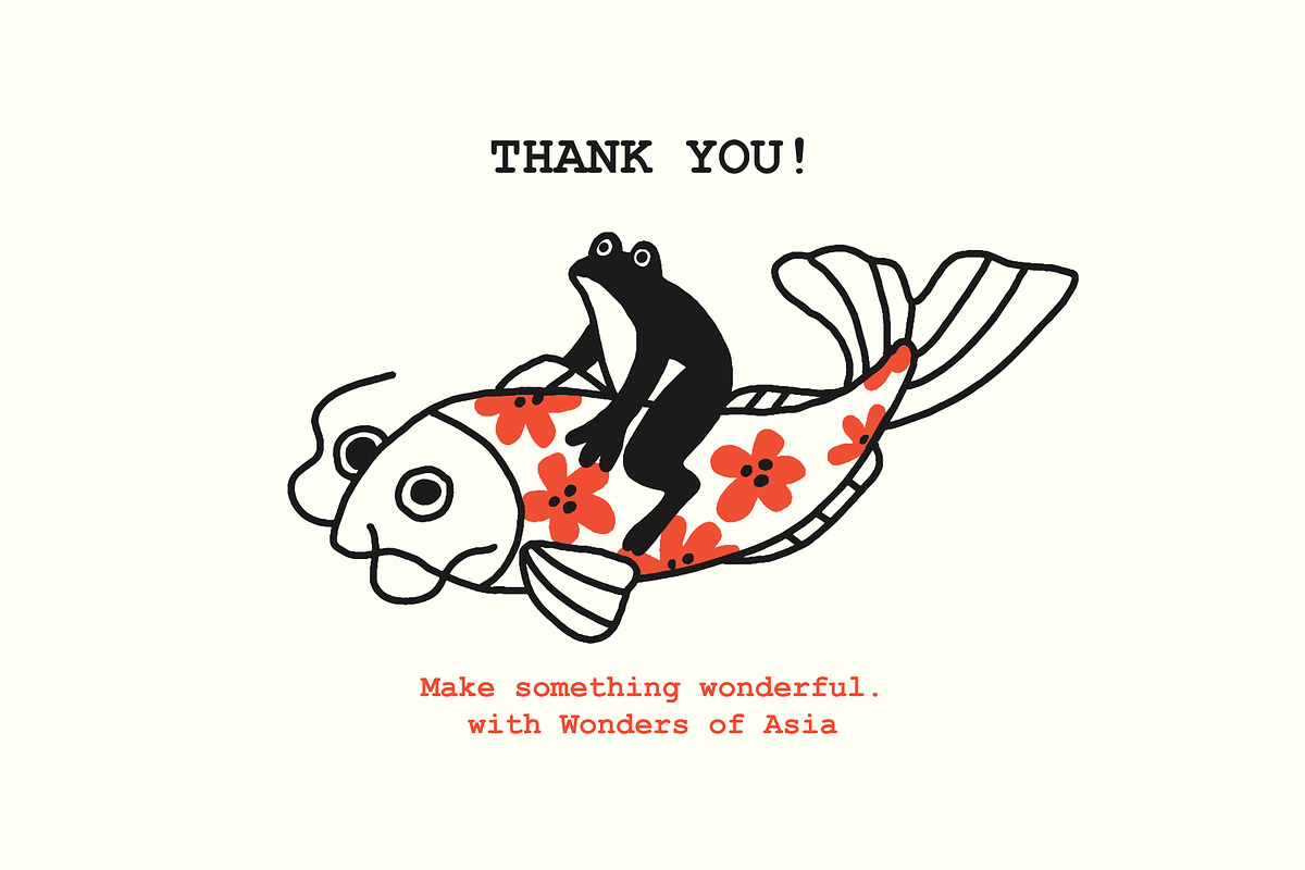 Wonders of Asia: 55 illustrations, an Object Illustration by Olly Kava (Photo 9 of 9)