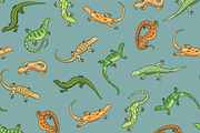 9  Lizards, an Animal Illustration by GooseFrol (Thumbnail 4 of 6)
