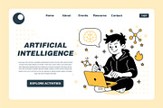 artificial intelligence concepts, a Finance Illustration by frog.ground (Thumbnail 2 of 2)