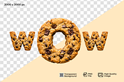 Cookie Font – Sweet 3D Alphabet, an Object Graphic by PopotLane (Thumbnail 9 of 10)