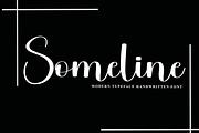 Someline, a Handwritten Font by InermediaSTUDIO (Thumbnail 1 of 8)