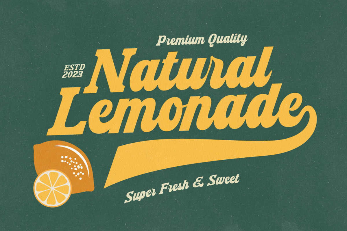 Machton - Varsity Font, a Script Font by HansCo Studio (Photo 3 of 9)