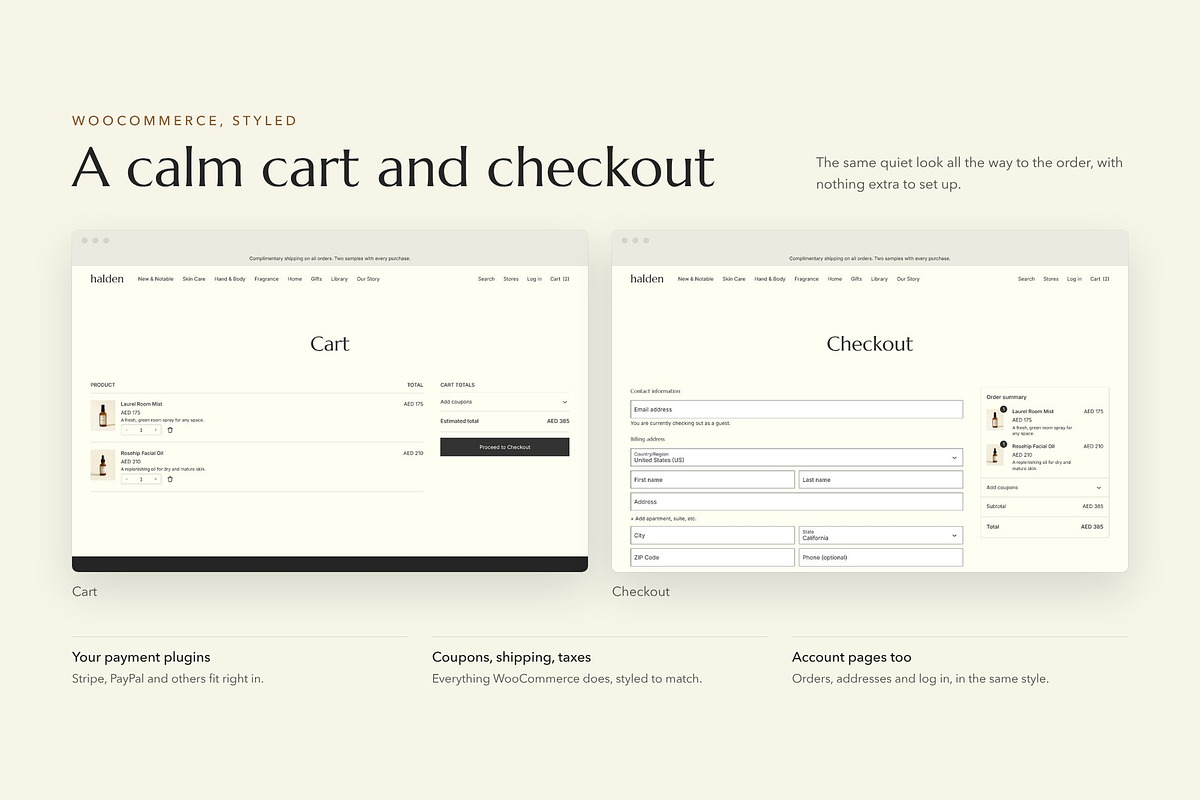 Halden – Skin Care WooCommerce Theme, a WordPress Template by Tomasz Ganclerz (Photo 20 of 22)