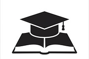 50 Graduation Cap and Book, an Education Illustration by Amazin_art (Thumbnail 25 of 28)