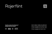 ROJERFLINT - Unique Font Family, a Sans Serif Font by Designova® (Thumbnail 12 of 12)