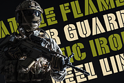 Armor Legion Display Font, a Font by PutraCetol Studio (Thumbnail 2 of 5)