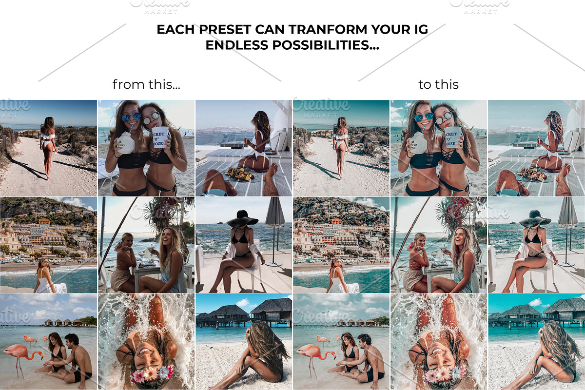 60 Lightroom presets Bloggers Bundle, an Action Add-On by Best Lightroom Presets (Photo 11 of 20)