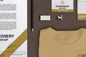 Branding Stationery Mockup - XV