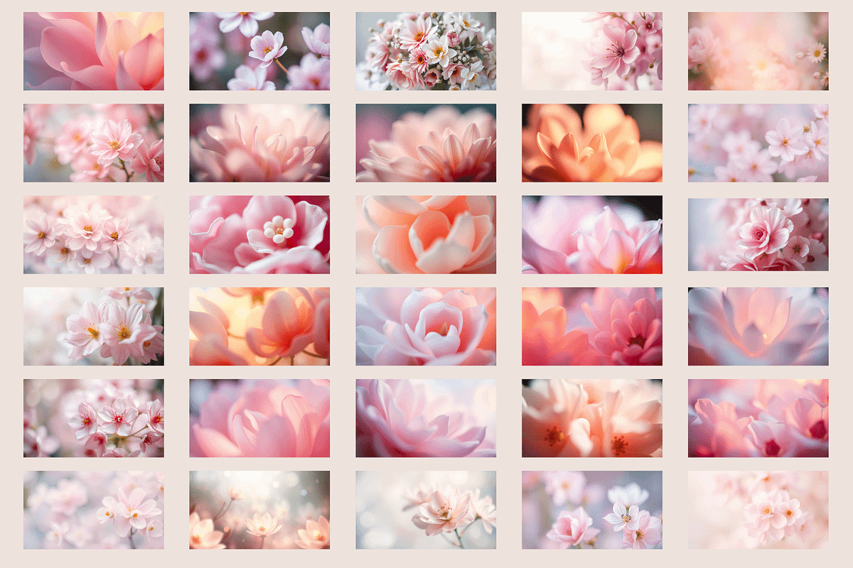Delicates - Floral Backgrounds, a Background Graphic by Art Sproot (Photo 9 of 10)