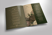 Funeral Program 05 Vintage Green, a Brochure Template by SeraphimChris (Thumbnail 6 of 8)