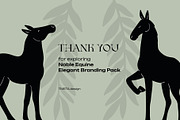 Noble Equine | Elegant Branding Pack, an Animal Illustration by TMETA design (Thumbnail 14 of 14)