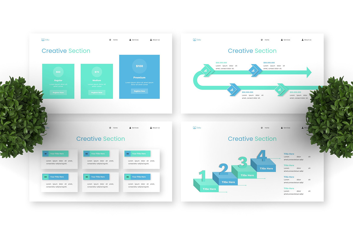 Education - School Keynote preview 4