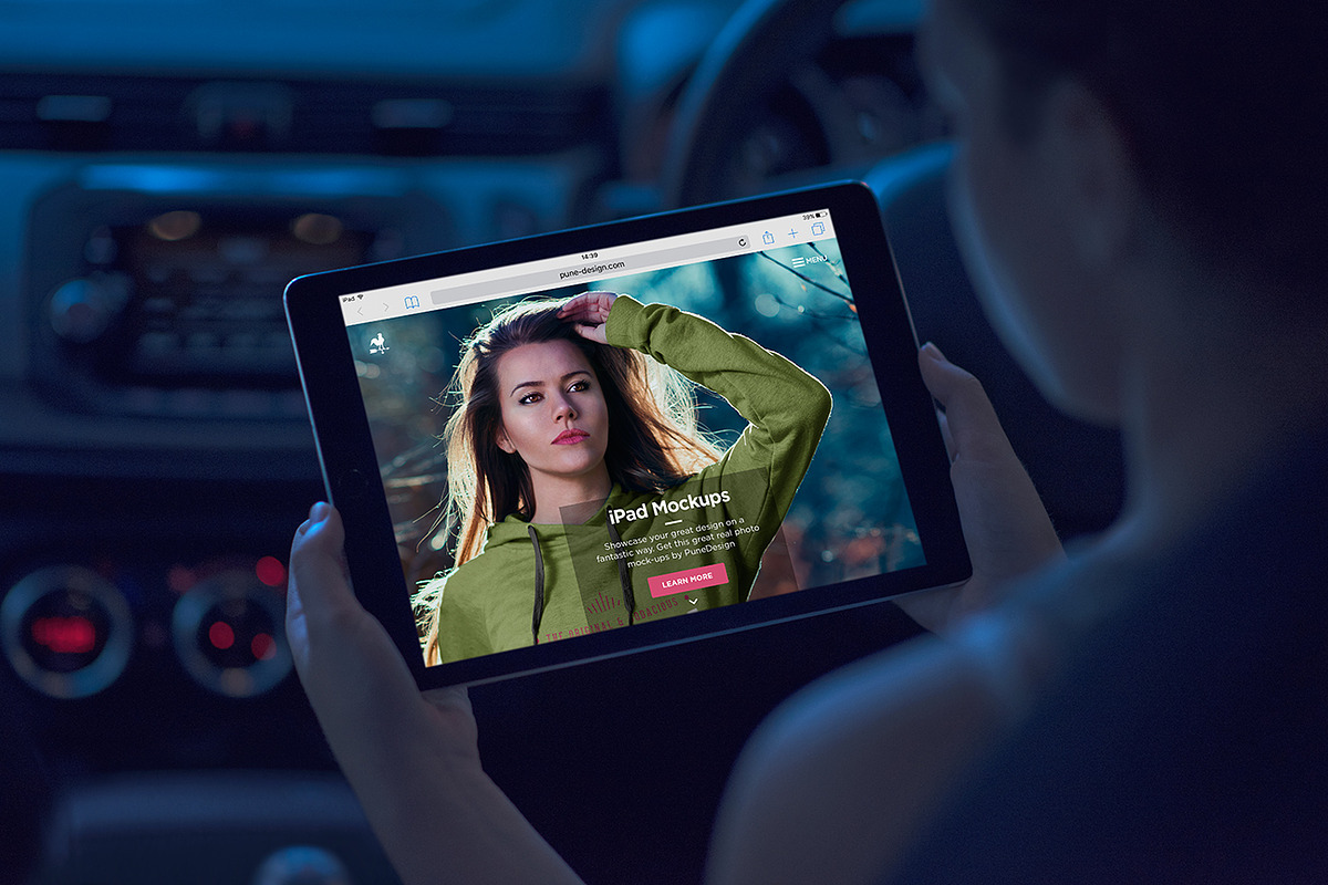 iPad Mock-Ups, an iPhone Mockup by PuneDesign (Photo 4 of 5)