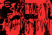 TF Sadistic, a Sans Serif Font by TeenageFoundry (Thumbnail 6 of 6)