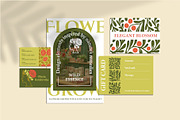 Hand-Drawn Earthy Wildflowers Kit, a Pattern Graphic by Lettering_Logo (Thumbnail 6 of 17)