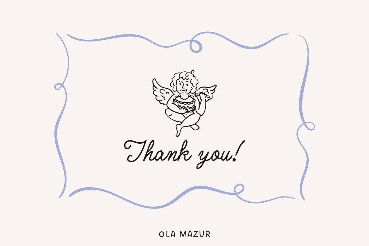 Whimsical Wedding Illustrations Set, an Object Illustration by Ola_Mazur (Photo 11 of 11)