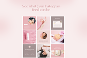 Beauty & coaching Instagram template, a Social Media Template by Make It Yours Lab. (Thumbnail 2 of 20)