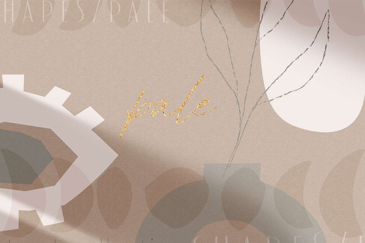 Abstract shapes art collection, a Texture Graphic by Anna Sokol (Photo 25 of 28)