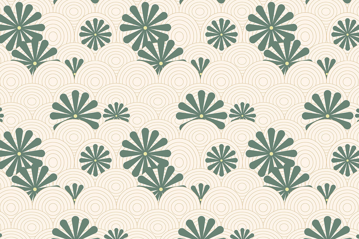 Japanese pattern set, a Pattern Graphic by TiveCreate (Photo 5 of 11)