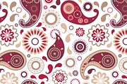 Oriental paisley set, patterns, a Decorative Illustration by Good Studio (Thumbnail 5 of 11)