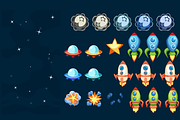 Asteroids Game Pack, a Graphic by AhNinniah (Thumbnail 2 of 2)