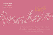 CS Belrise Dashed, a Script Font by Craft Supply Co. (Thumbnail 6 of 8)