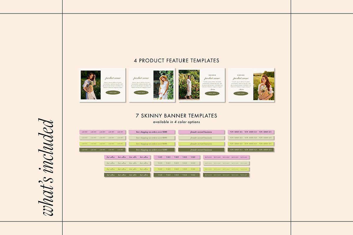 Feminine Canva Email Template Bundle, an Email Template by KikiBunnyCreative (Photo 6 of 11)