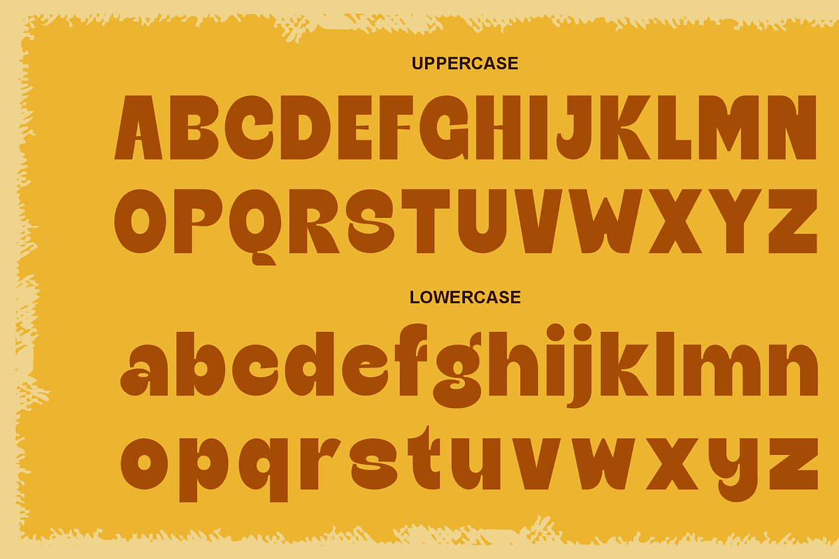 Bined – Bold Retro Sans Serif Font, a Sans Serif Font by MaikoHatta (Photo 3 of 8)