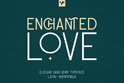Enchanted Love - Sans Serif Typeface, a Sans Serif Font by VP Fonts (Thumbnail 1 of 22)