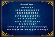 Tattos Wishe - Classic Blackletter, a Blackletter Font by Dhabee (Thumbnail 5 of 18)