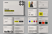 Brand Guideline Template, a Brochure Template by ContestDesign (Thumbnail 1 of 5)