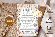 Fairy Garden Canva Templates Invite, an Invitation Template by Blooming Daisy (Thumbnail 1 of 4)