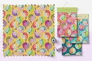 Funny pears – pattern, a Pattern Graphic by Yummy (Thumbnail 7 of 9)