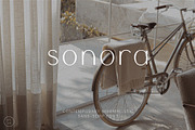 SONORA - Modern Sans-Serif Font, a Sans Serif Font by Saint Street Creative (Thumbnail 1 of 5)