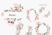 Rose Riviere - Watercolor Floral, a Decorative Illustration by ThaismotaCreativeCo (Thumbnail 6 of 9)