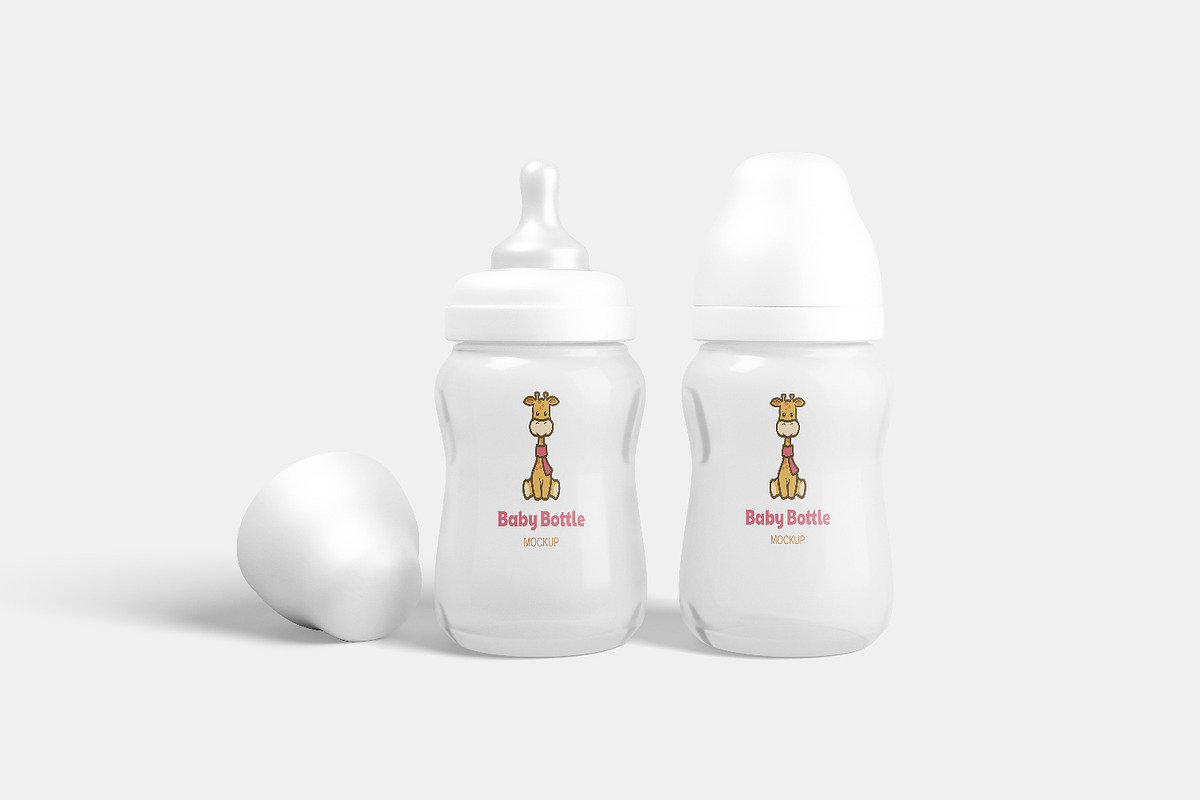 Baby Bottle Mockup, a Mockup by Alolieli Studio (Photo 4 of 4)