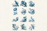 Vintage Clipart Botanical Sketches, an Illustration by DreamCafeArt (Thumbnail 3 of 6)